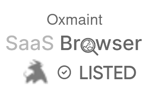 Oxmaint - SaaS Browser Verified Badge