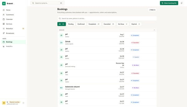 Brakett Screenshot 1