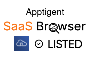 Apptigent - SaaS Browser Verified Badge