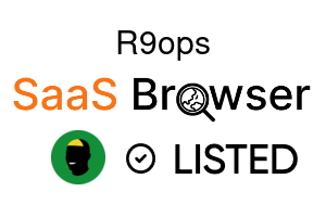 R9ops - SaaS Browser Verified Badge