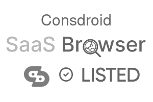 Consdroid - SaaS Browser Verified Badge