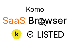 Komo - SaaS Browser Verified Badge