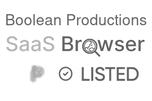 Boolean Productions - SaaS Browser Verified Badge