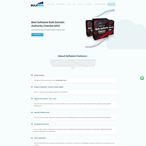 BulkMoz Screenshot