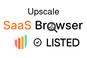 Upscale - SaaS Browser Verified Badge