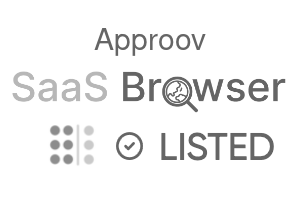 Approov - SaaS Browser Verified Badge