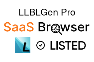 LLBLGen Pro - SaaS Browser Verified Badge