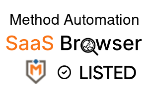 Method Automation - SaaS Browser Verified Badge