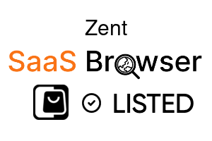 Zent - SaaS Browser Verified Badge