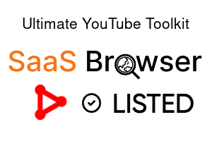 Ultimate YouTube Toolkit - SaaS Browser Verified Badge