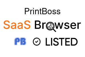 PrintBoss - SaaS Browser Verified Badge