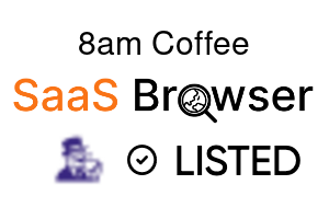 8am Coffee - SaaS Browser Verified Badge