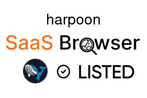 harpoon - SaaS Browser Verified Badge