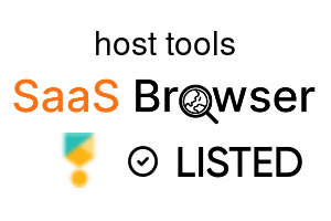 host tools - SaaS Browser Verified Badge