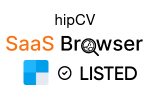 hipCV - SaaS Browser Verified Badge