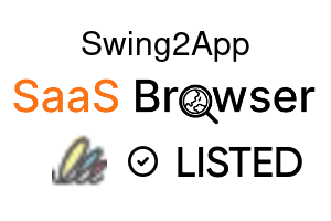 Swing2App - SaaS Browser Verified Badge