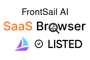 FrontSail AI - SaaS Browser Verified Badge