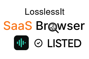 LosslessIt - SaaS Browser Verified Badge