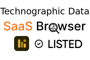 Technographic Data - SaaS Browser Verified Badge