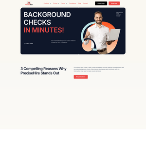 Precise Hire Screenshot
