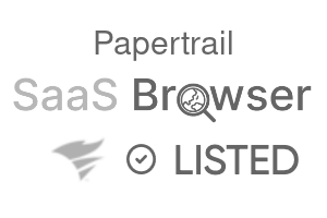 Papertrail - SaaS Browser Verified Badge