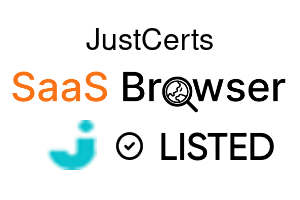 JustCerts - SaaS Browser Verified Badge