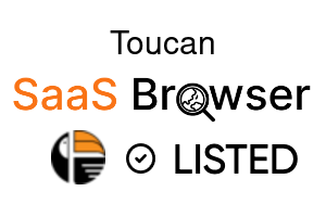 Toucan - SaaS Browser Verified Badge