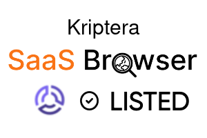 Kriptera - SaaS Browser Verified Badge