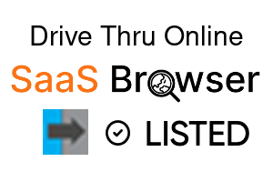 Drive Thru Online - SaaS Browser Verified Badge