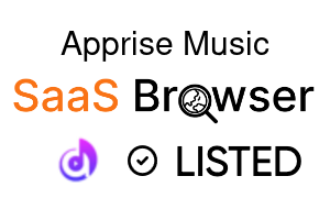 Apprise Music - SaaS Browser Verified Badge