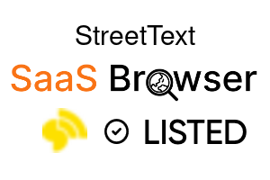 StreetText - SaaS Browser Verified Badge