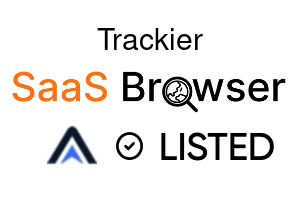 Trackier - SaaS Browser Verified Badge