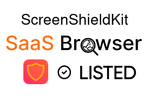 ScreenShieldKit - SaaS Browser Verified Badge