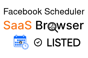 Facebook Scheduler - SaaS Browser Verified Badge
