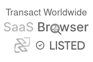 Transact Worldwide - SaaS Browser Verified Badge
