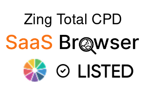 Zing Total CPD - SaaS Browser Verified Badge