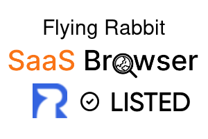 Flying Rabbit - SaaS Browser Verified Badge