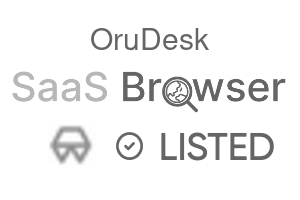 OruDesk - SaaS Browser Verified Badge