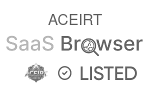 ACEIRT - SaaS Browser Verified Badge