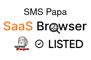 SMS Papa - SaaS Browser Verified Badge