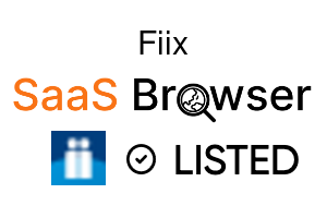 Fiix - SaaS Browser Verified Badge