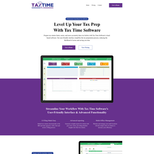 Tax Time Software Screenshot