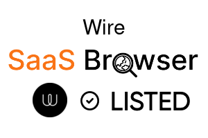 Wire - SaaS Browser Verified Badge