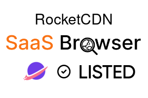 RocketCDN - SaaS Browser Verified Badge