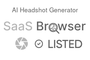 AI Headshot Generator - SaaS Browser Verified Badge