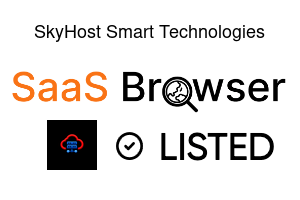 SkyHost Smart Technologies - SaaS Browser Verified Badge