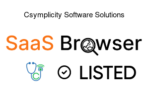 Csymplicity Software Solutions - SaaS Browser Verified Badge