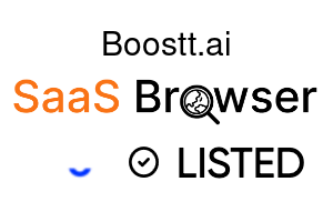 Boostt.ai - SaaS Browser Verified Badge