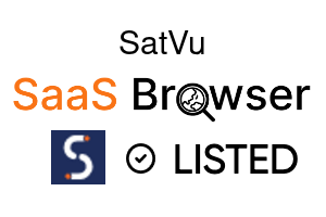 SatVu - SaaS Browser Verified Badge