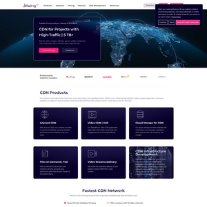 BlazingCDN Screenshot